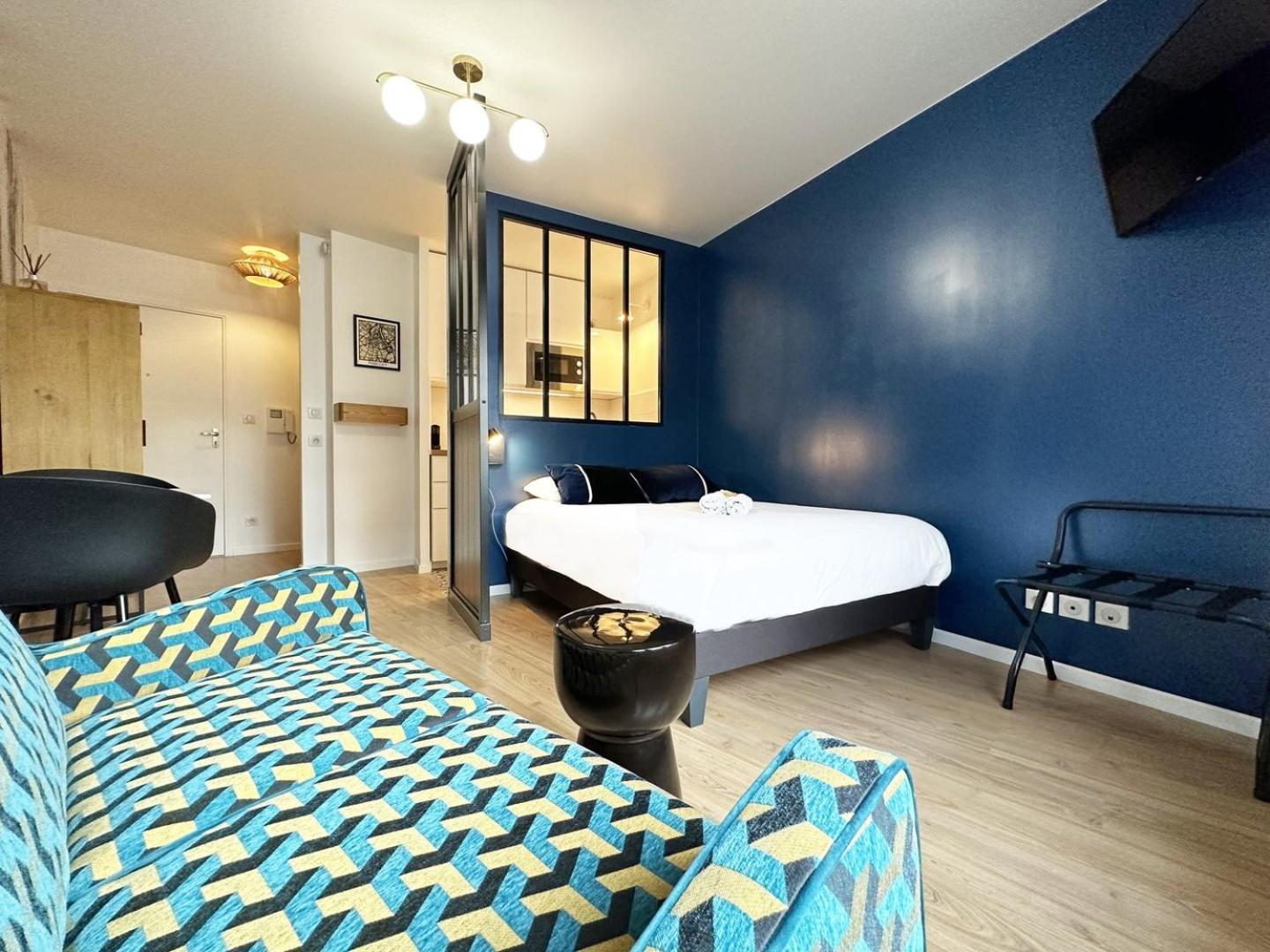 C Le 15 - Studio Cosy Avec Parking Шартр Экстерьер фото